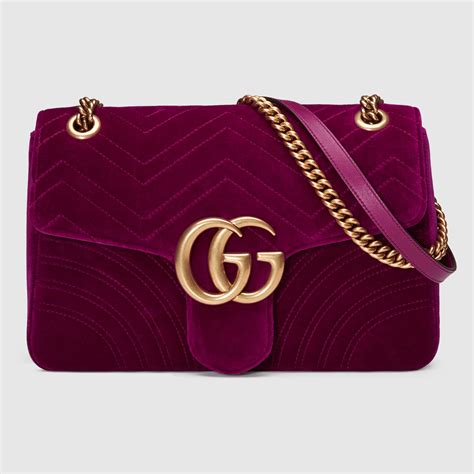 gucci marmont velvet shoulder bag|gucci marmont bag sale.